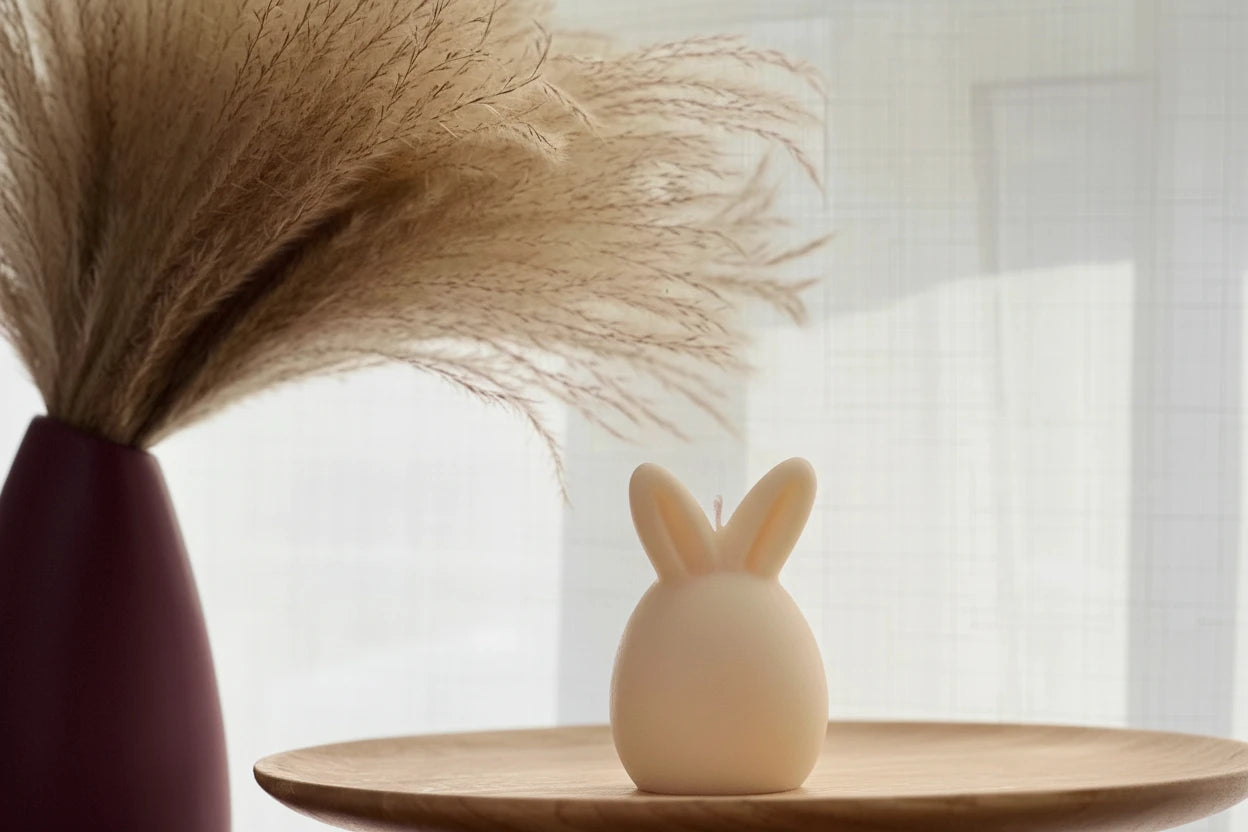 Easter Bunny Egg Candle