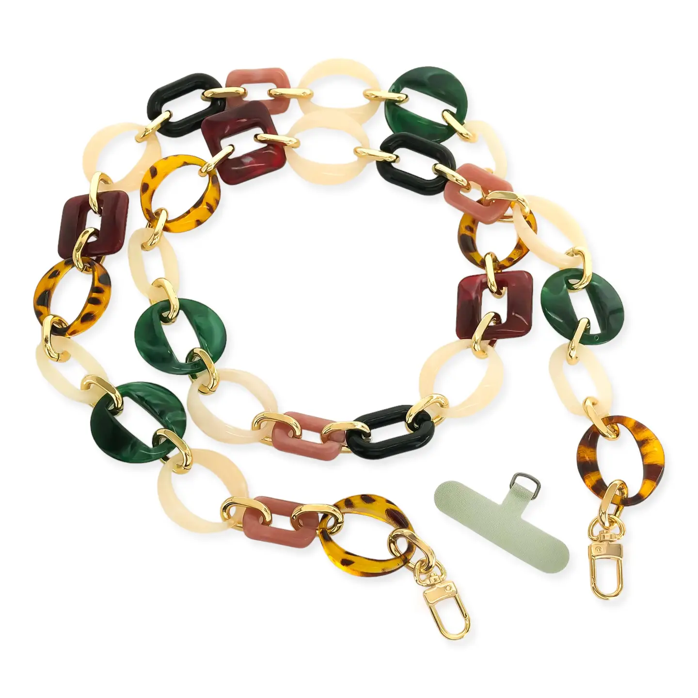 Luxe Resin Phone Chain Strap – Long