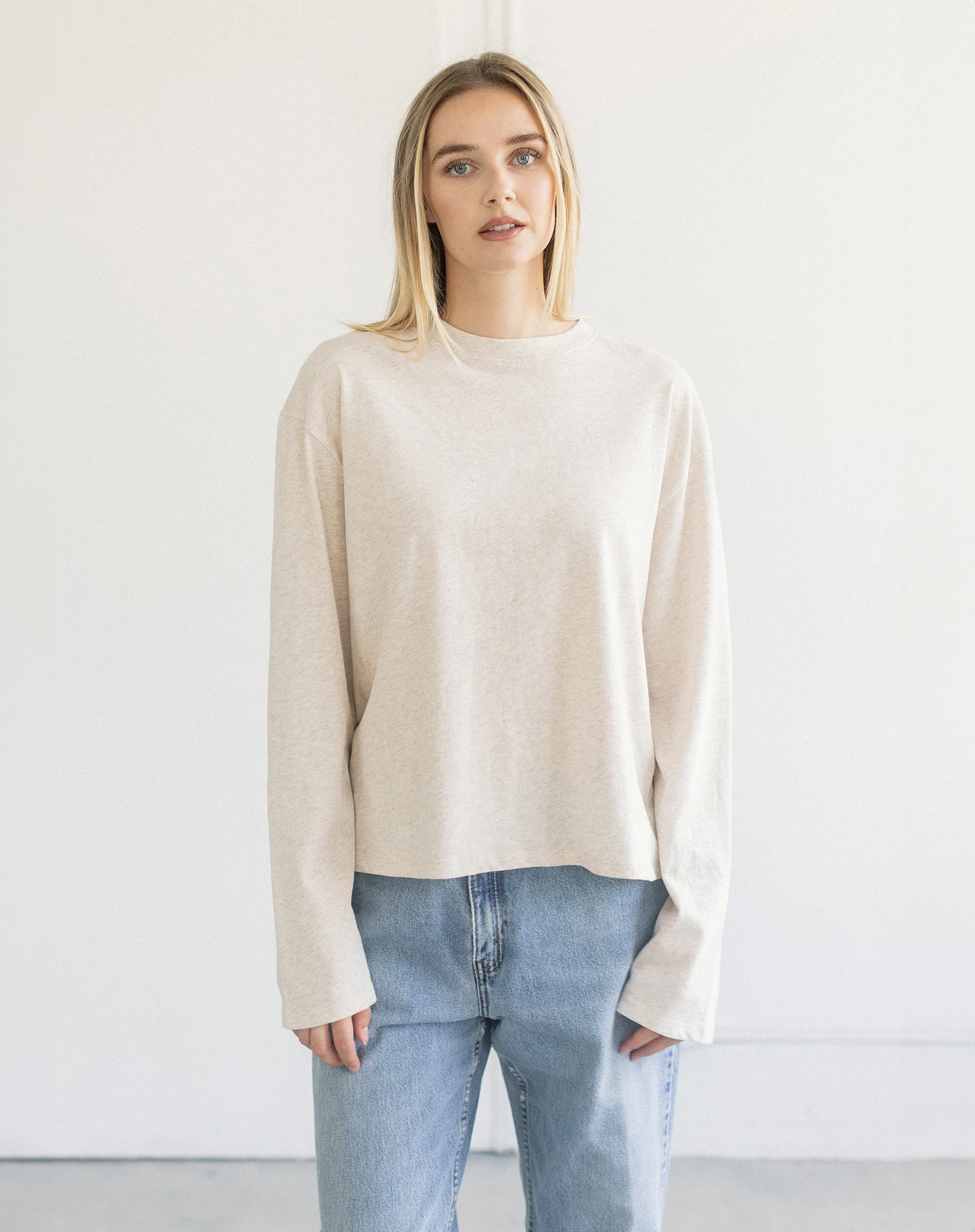 Long Sleeve Boxy Tee