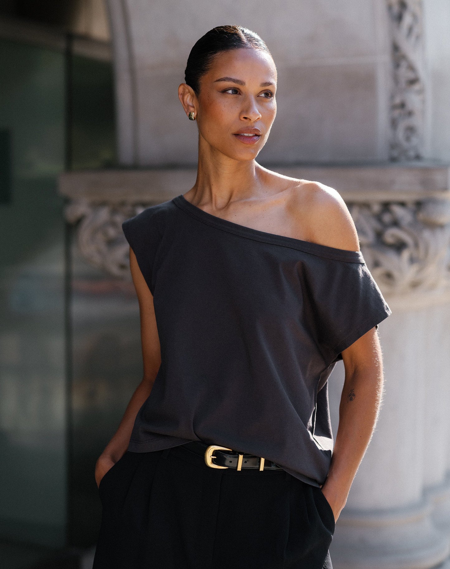 Off The Shoulder Tee