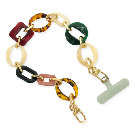 Luxe Resin Phone Chain Strap – Short