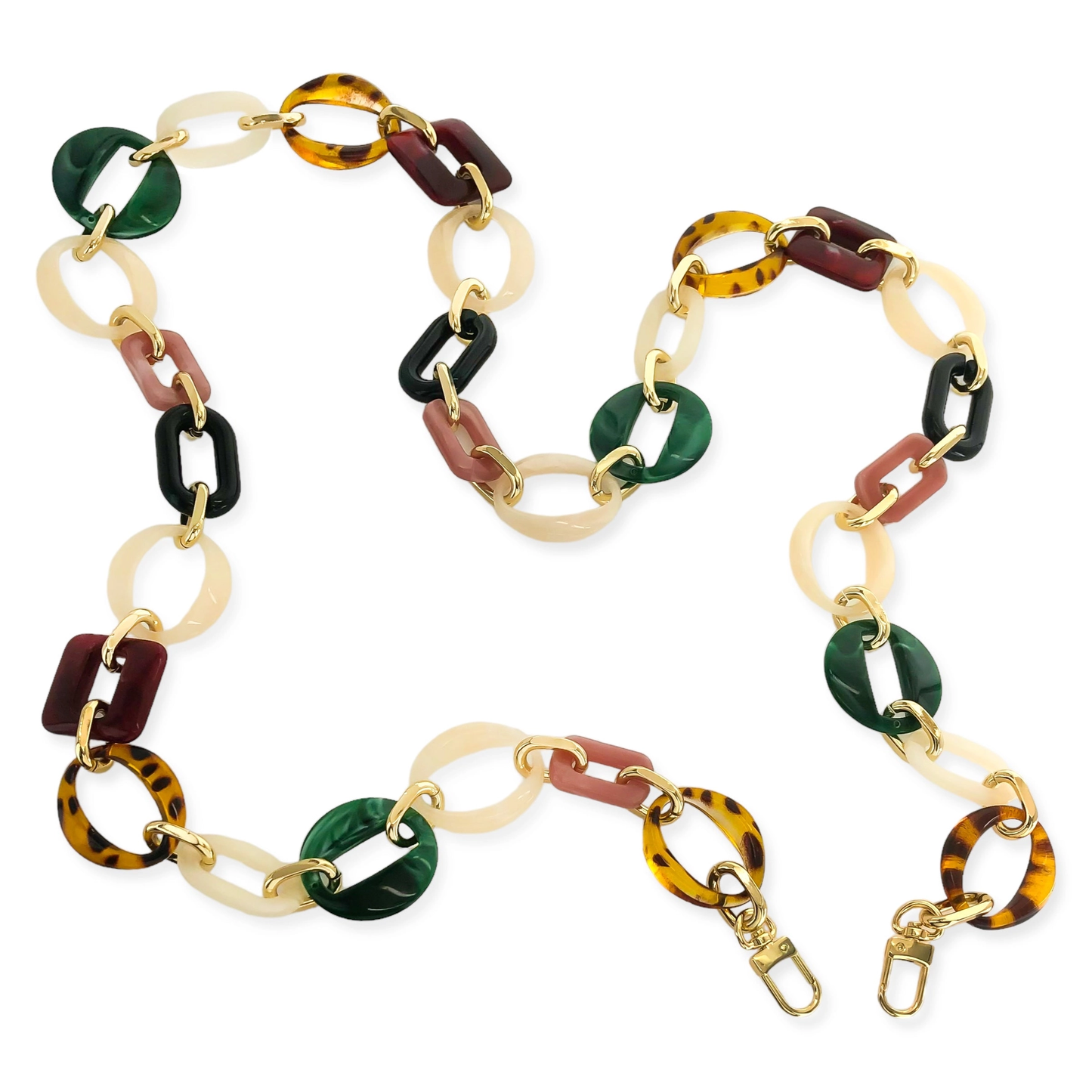 Luxe Resin Phone Chain Strap – Long