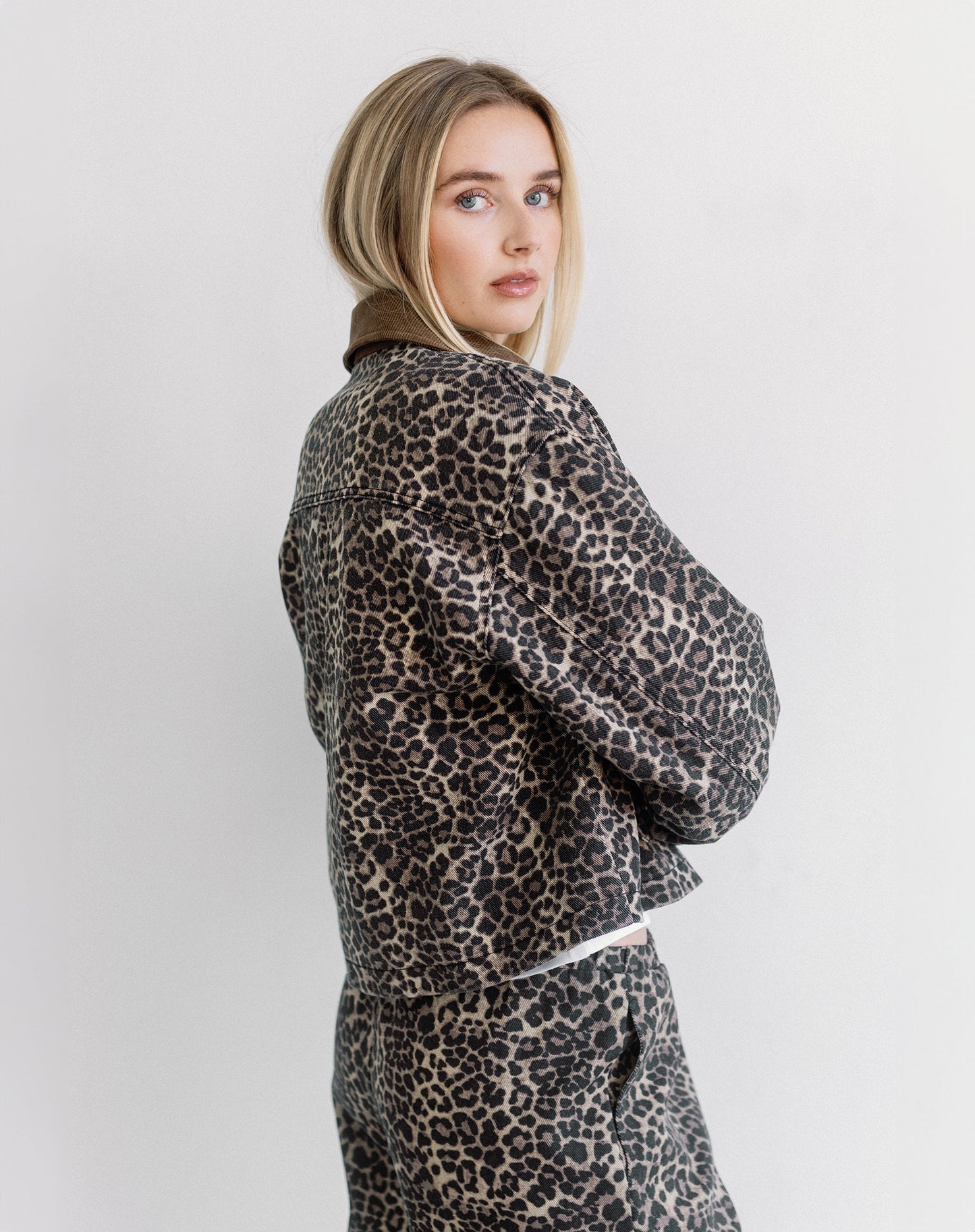 Magali Jacket in Leopard