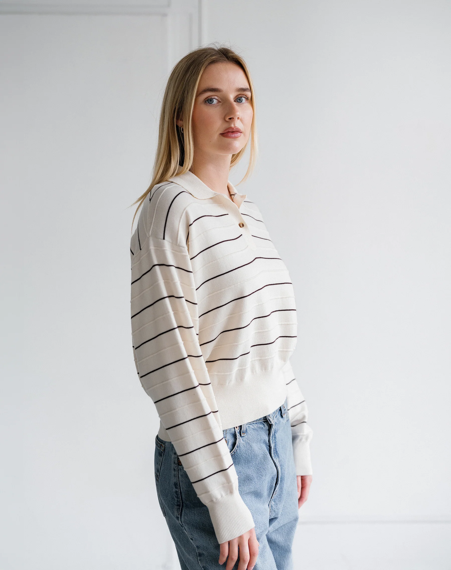 Knit Polo Shirt