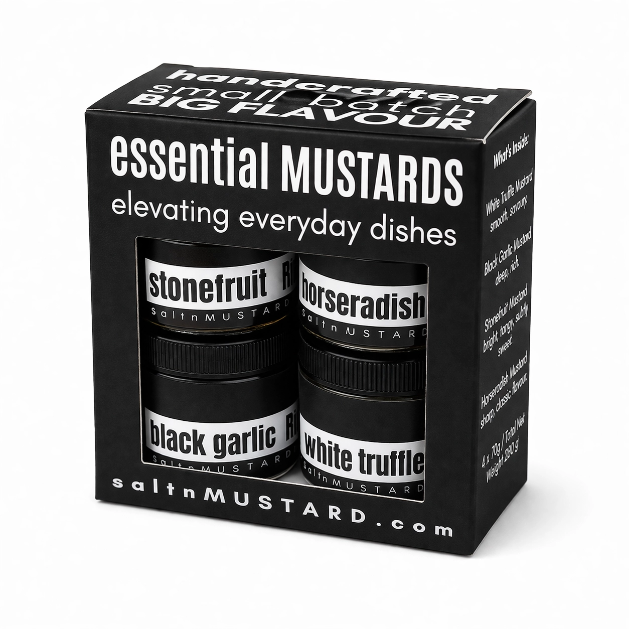 4-Pack Gourmet Condiment Collection