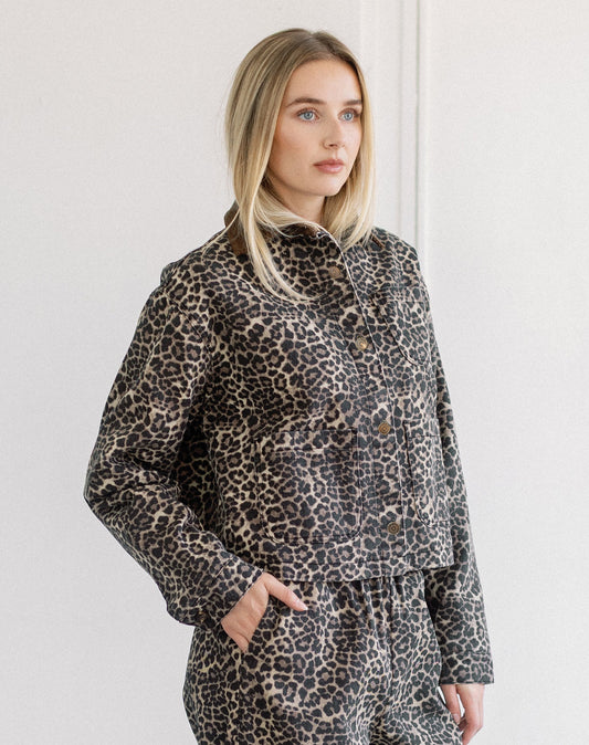 Magali Jacket in Leopard