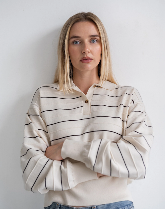 Knit Polo Shirt