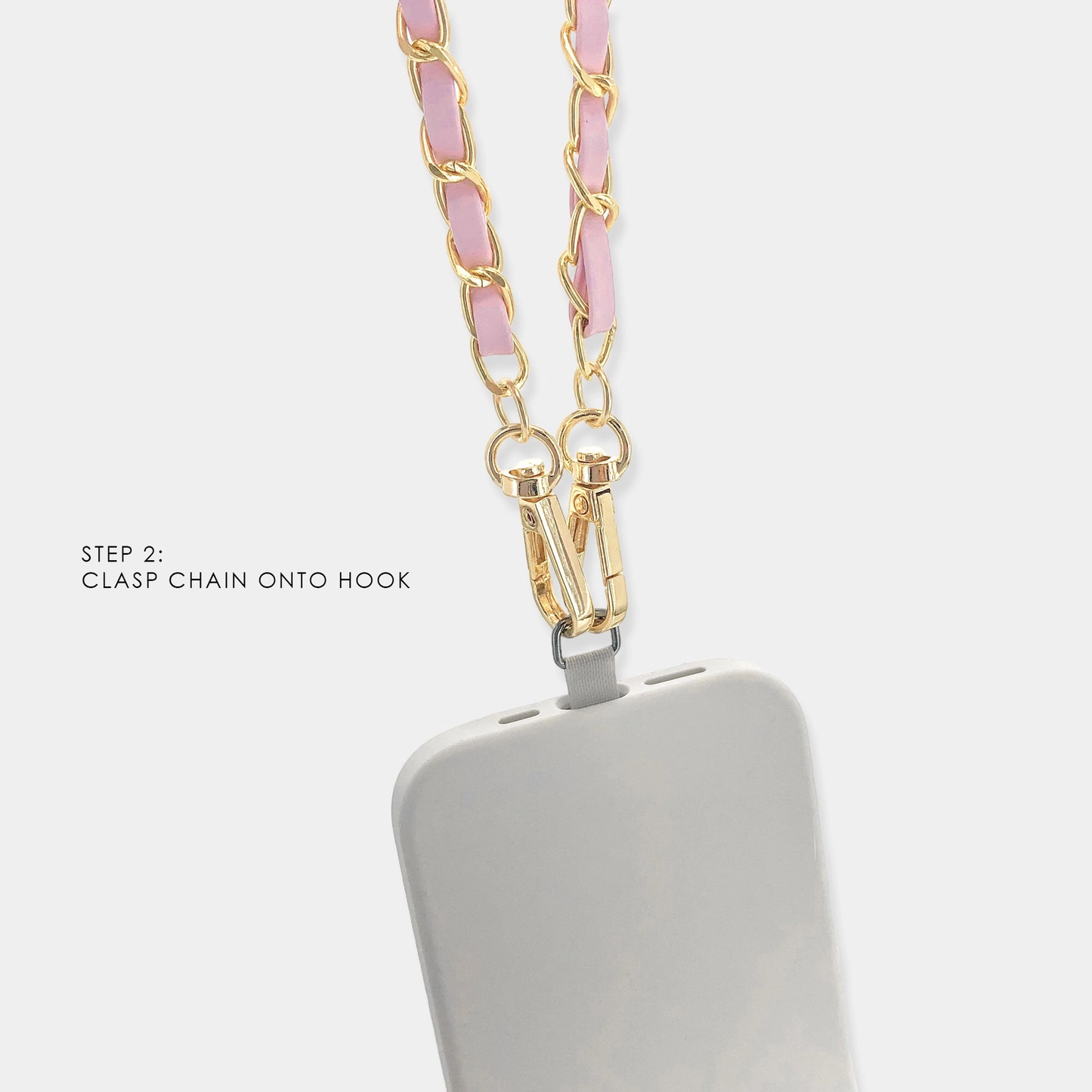 Luxe Resin Phone Chain Strap – Long