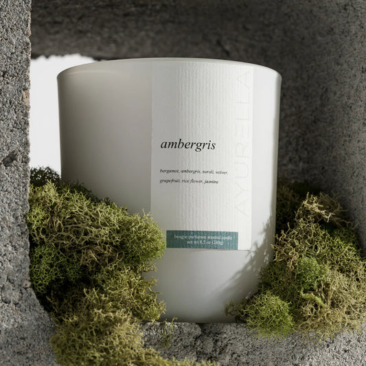 Ambergris Candle