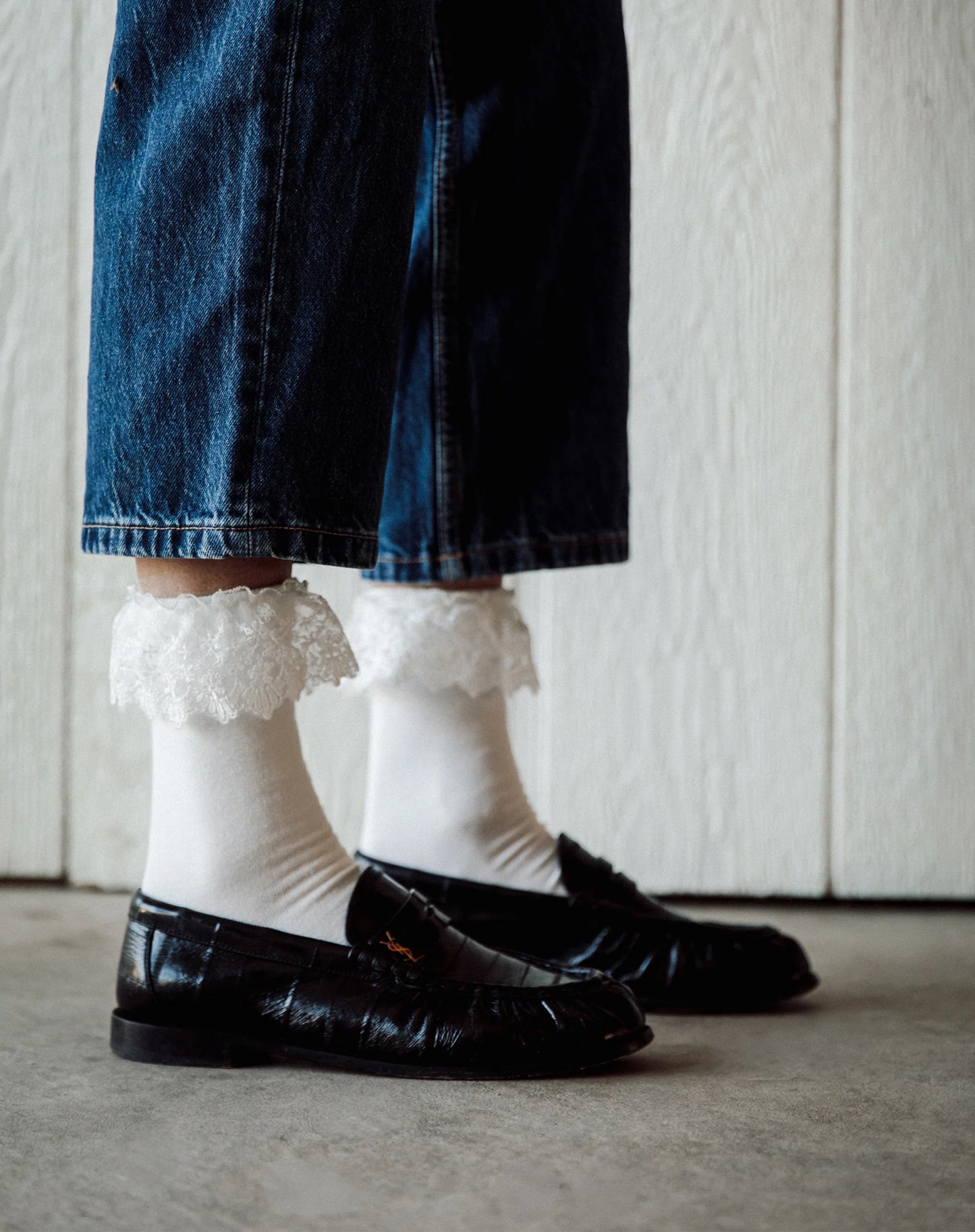 Lace Trim Socks